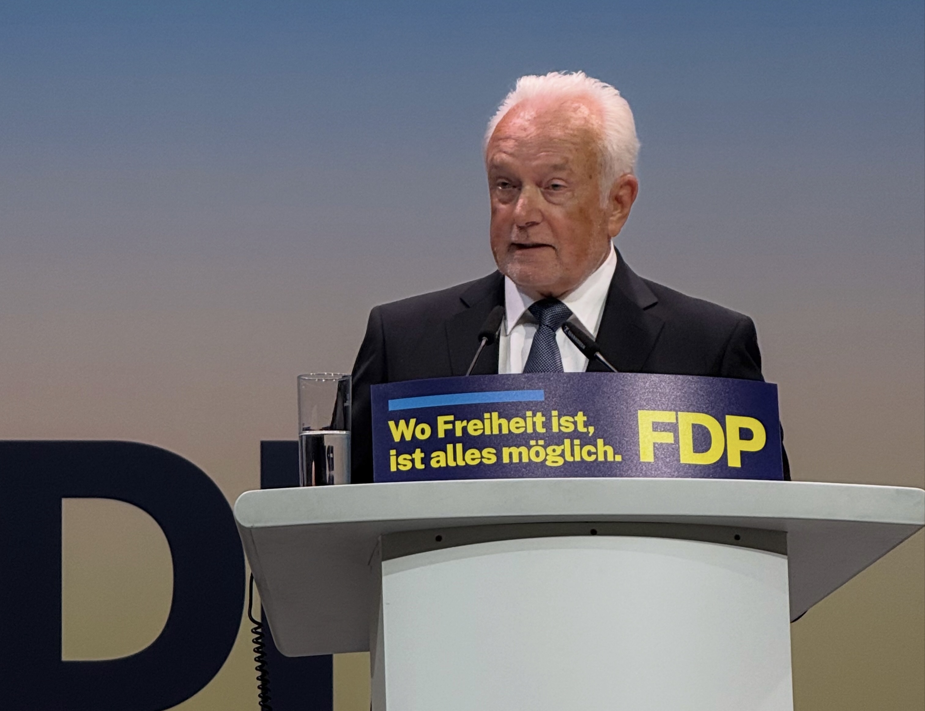 Der neue FDP-Vorsitzende Wolfgang Kubicki