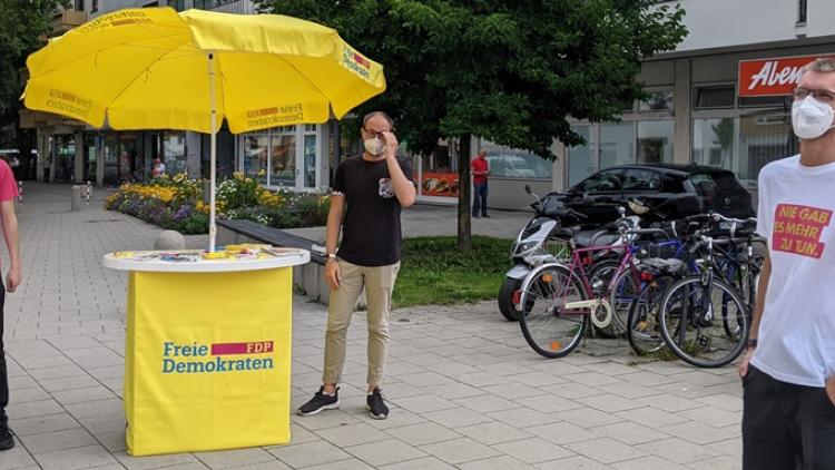 Symbolbild Infostand