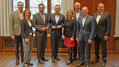 Vertreter der FDP Bayern und des BIHK am Rande des Präsidientreffens am 24. Oktober 2022